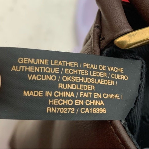 Liz Claiborne Leather Co. Shoulder Handbag Purse - Picture 7 of 9